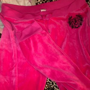 Juicy Couture Hot Pink Joggers